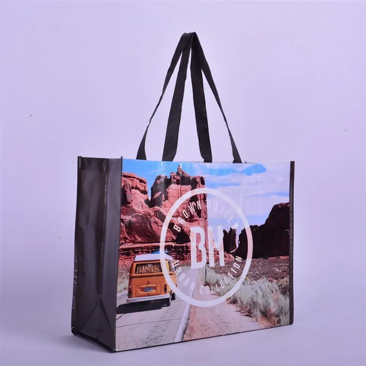 Επώνυμες μη υφασμένες τσάντες παντοπωλείου